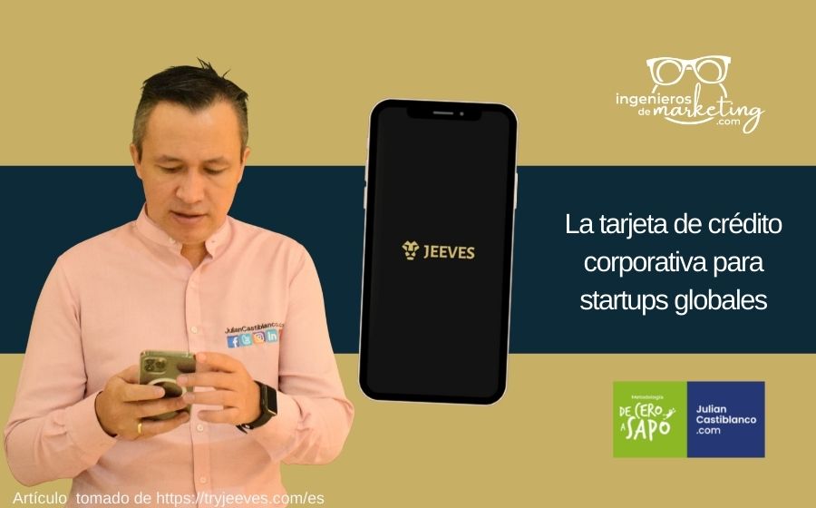 La tarjeta corporativa para startups globales.